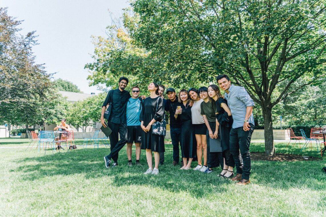 Tanay Bothara attending the Design Discovery Program at Harvard GSD with his course mates